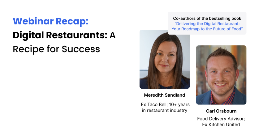 Webinar Recap: Digital Restaurants: A Recipe for Success